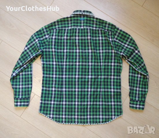 HUGO BOSS XL size Мъжка риза с дълъг ръкав, снимка 2 - Ризи - 54438036