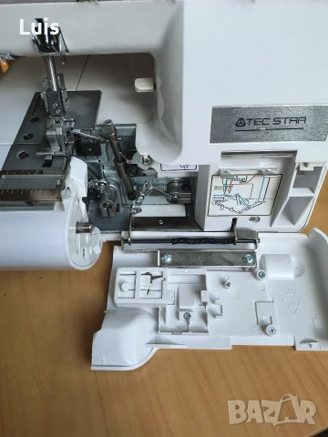 Оверлог TEC STAR Germany 4 конечен , снимка 5 - Други инструменти - 54565746