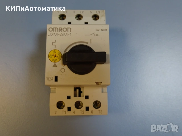 моторна защита Omron J7M-AM-1 Motor protection circuit breaker 1A, снимка 2 - Резервни части за машини - 54525832