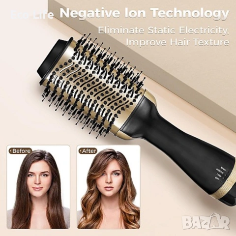 Четка - сешоар Keratin 3D Pro, 2000 W, снимка 4 - Сешоари - 54009740