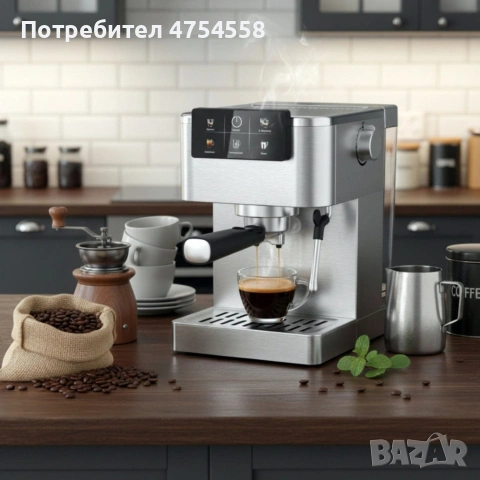 Професионална еспресо машина 20 бара с PID и Thermoblock – 5 в 1 