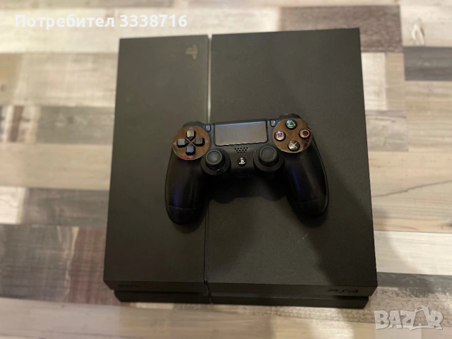 PS4 fat с контролер, снимка 2 - PlayStation конзоли - 54901392