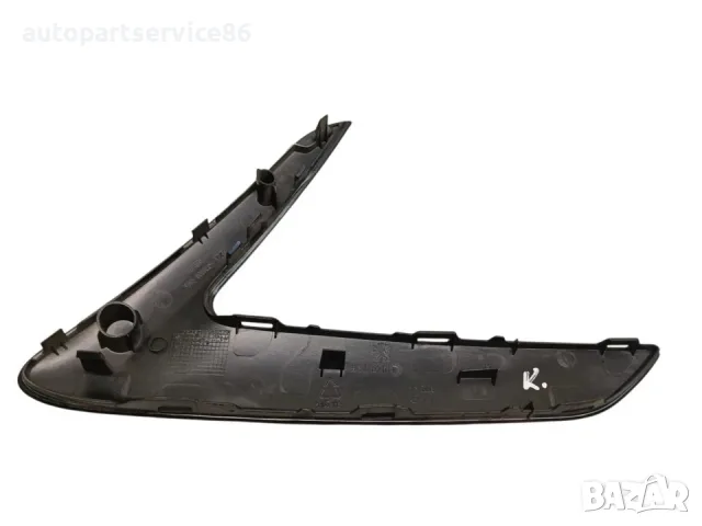 Капачка облицовка на вътрешна дръжка на лява врата за Peugeot 508 (2012) 9686309477, снимка 3 - Части - 55347190