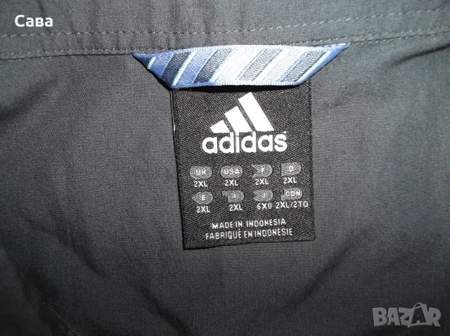 Риза ADIDAS  мъжка,2ХЛ, снимка 5 - Ризи - 55425596
