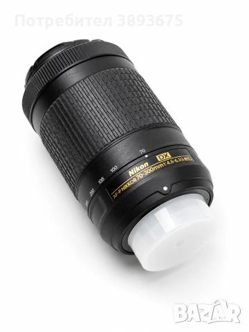 Обектив NIKKOR 70-300mm f/4.5-6.3 G ED, снимка 3 - Обективи и филтри - 55157609