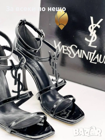 Yves Saint Laurent Дамски Сандали На Ток - Различни Цветове Код SK1418, снимка 3 - Сандали - 54452191
