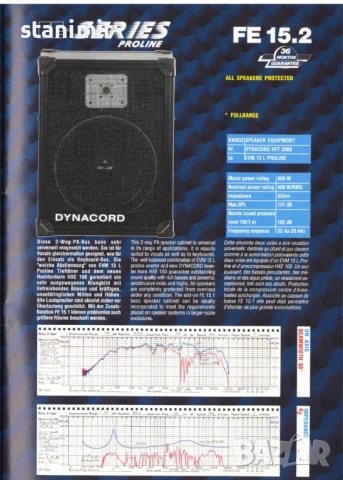 Dynacord FE 15.2, снимка 9 - Тонколони - 54151123