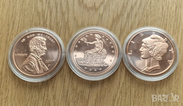 Медни монети мед монети унция