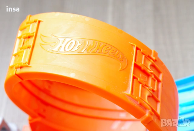 Писта HotWheels с лупинг за 2 колички Hot Wheels Loop + БОНУС, снимка 5 - Коли, камиони, мотори, писти - 54662471