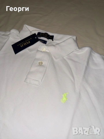 Мъжки тениски с яка Polo Ralph Lauren, снимка 5 - Тениски - 55496241