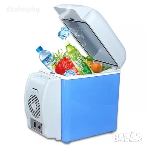 4551 Преносима електрическа хладилна чанта за кола 7.5L – 12V с функция Охлаждане и Затопляне