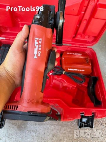 Hilti AG 5D-22 nuron, снимка 4 - Ъглошлайфи - 54908766
