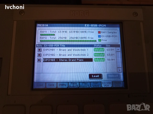 Korg M3 XPanded 73 Key Music Workstation, снимка 2 - Синтезатори - 54978165