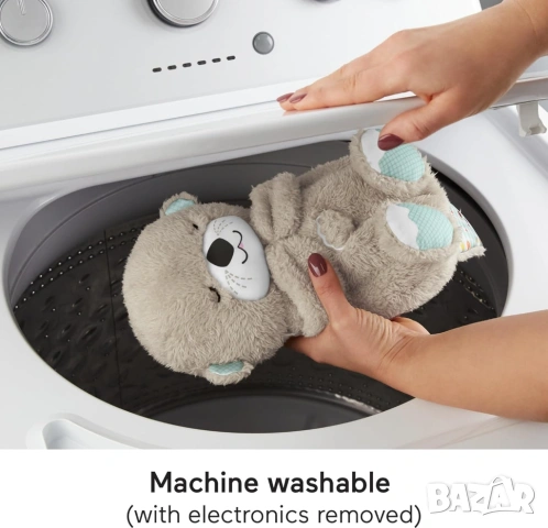 Fisher Price SOOTHERS Успокояваща видра с музика играчка Fisher-Price Soothe N Snuggle Otter за сън , снимка 6 - Музикални играчки - 54307463
