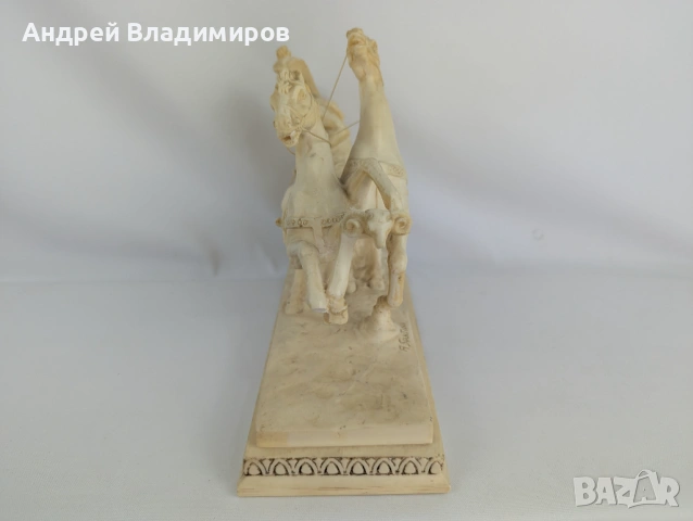 Малка статуя коне на Amilcare Santini, снимка 3 - Антикварни и старинни предмети - 54907426