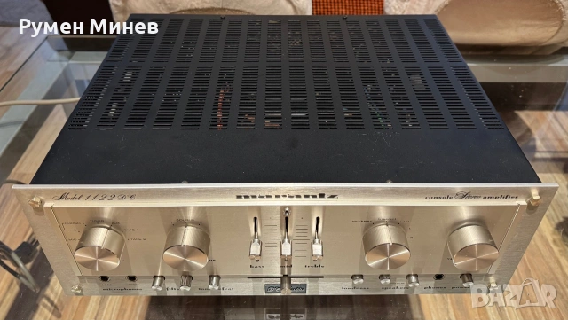 Продавам усилвател Marantz 1122DC, снимка 2 - Ресийвъри, усилватели, смесителни пултове - 55002603