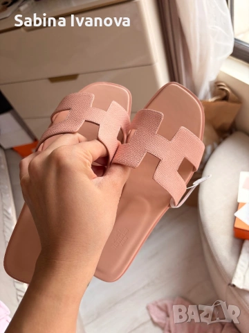 Чехли Hermes 40 номер, снимка 3 - Дамски ежедневни обувки - 54686697