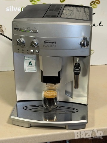 Кафемашина кафе автомат delonghi magnifica с гаранция, снимка 9 - Кафемашини - 55227624