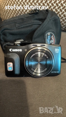 Canon PowerShot SX700 HS Red, Wi-Fi , снимка 13 - Фотоапарати - 55154684