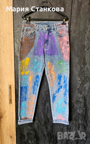 Нови дънки Л размер+подарък