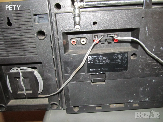 радиокасетофон PANАSCONIC RX-C 34L, снимка 7 - Радиокасетофони, транзистори - 54991660