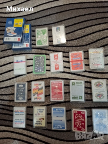 Различни карти за игра, снимка 2 - Карти за игра - 52907619