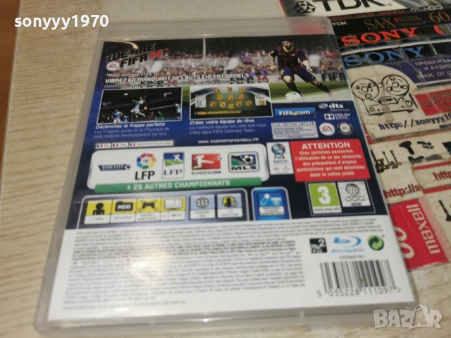 SONY PS3 FIFA 14 1706261857H1E3R, снимка 3 - Игри за PlayStation - 54946811