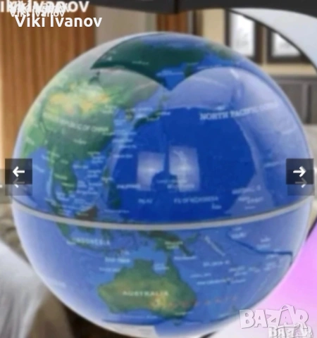 Магнитен плаващ глобус , снимка 2 - Друга електроника - 53965327