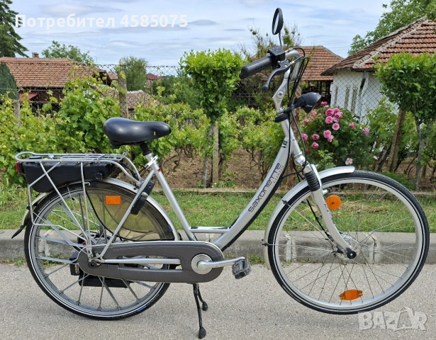 Велосипед с двигател бензинов Saxonette Luxus Sachs Made in Germany, снимка 2 - Велосипеди - 54604266