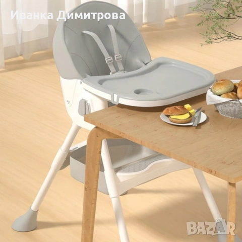 Многофункционално бебешко столче за хранене 4 в 1  до 60 кг, снимка 2 - Столчета за хранене - 55094921