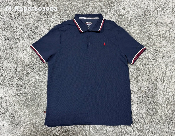 MUSTO Evolution Pro Lite Polo Tee, Размер XL, снимка 2 - Тениски - 55081967