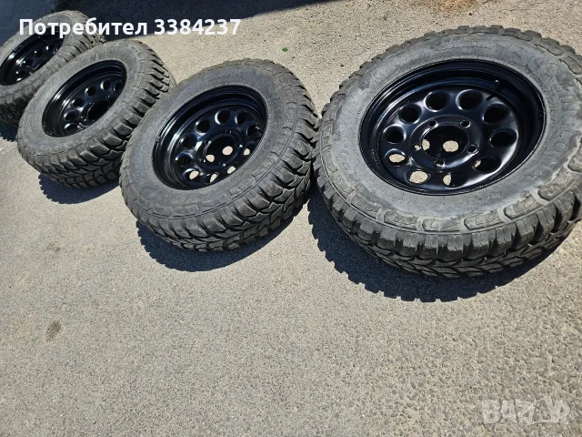 Джанти с гуми 5*139.7, снимка 3 - Гуми и джанти - 55415051