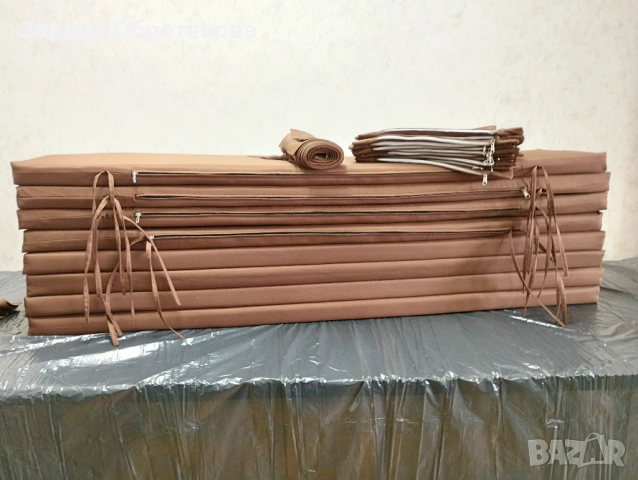 Изработка на възглавници и седалки по поръчка – по размер на клиента, снимка 7 - Градински мебели, декорация  - 54011346