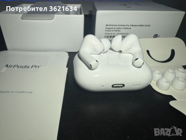 AirPods Pro 3 |ANC|, снимка 4 - Безжични слушалки - 54544111