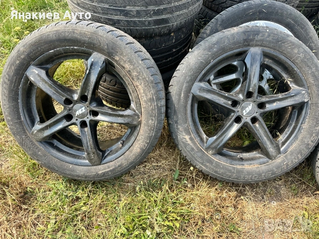 Джанти с гуми AEZ 17” 5x112, снимка 2 - Части - 55132874