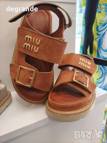 Дамски Сандали 💫Miu Miu💫, снимка 2 - Сандали - 55185969