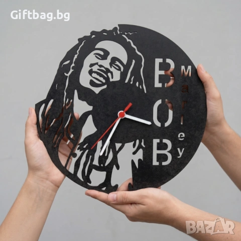 Стенен часовник „Bob Marley – One Love“, снимка 2 - Стенни часовници - 54316138