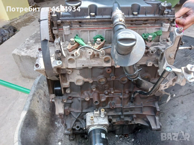 Двигател за Пежо 307 SW 2000 дизел 90к.с 2003г , снимка 2 - Части - 54243460
