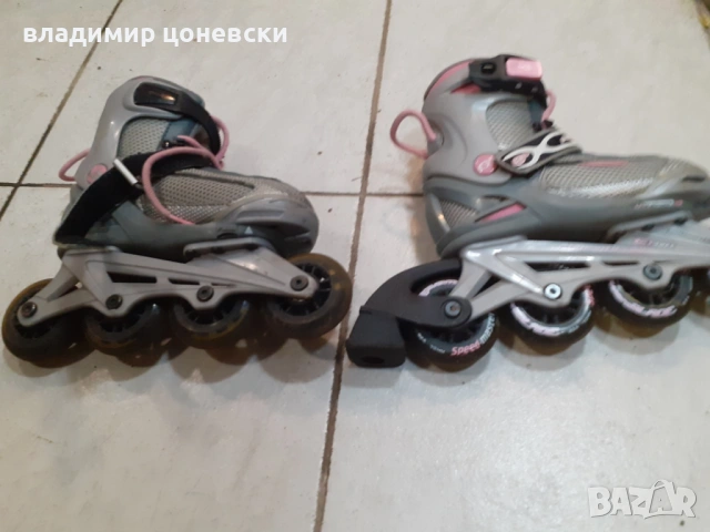 Детски ролери,кънки,размерна ходилото 21/8 см, снимка 2 - Други - 54843328