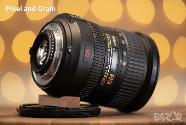 Nikon 18-200mm f3.5-5.6 AF-S Nikkor G ED VR обектив Никон, снимка 2 - Обективи и филтри - 55569450