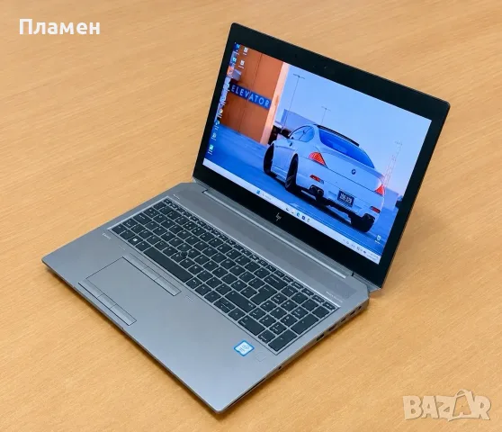 Xeon E-2186M / 32GB RAM / Quadro P2000 – 4GB Vram / 512 SSD / HP ZBook 15 G5 / 15.6" 4K IPS, снимка 4 - Лаптопи за работа - 55674840
