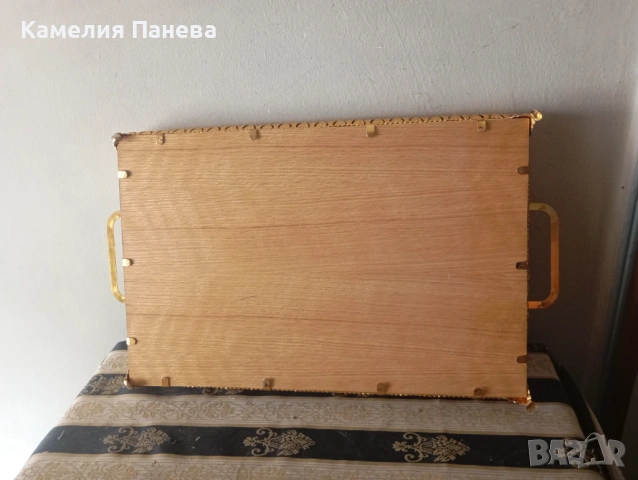 Винтидж табла,поднос, снимка 6 - Антикварни и старинни предмети - 54725414