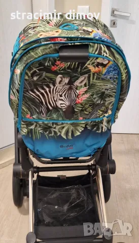 Продавам детска количка Cybex е-Priam rose gold, снимка 7 - Детски колички - 55659523