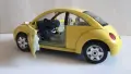 Bburago VOLKSWAGEN New Beetle 1998 MADE IN ITALY 1:24, снимка 5