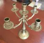Двойка бронзови свещници, снимка 3
