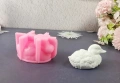3d Пате силиконов молд форма фондан шоколад гипс свещ сапун декор, снимка 1