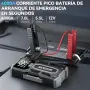Чисто нов запечатан в целофан преносим стартер за кола ACEZUK M01 4000A джъмп стартер 12800mAh  , снимка 2