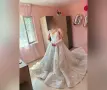 Булченска рокля, тип принцеса., снимка 1