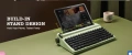 YUNZII QL75 Retro Typewriter Mechanical Keyboard –безжична механична клавиатура в стил пишеща машина, снимка 6