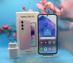 ГАРАНЦИОНЕН!!! Samsung Galaxy A55, 8GB, 256GB, 5G, Awesome Lilac  + подарък оригинален адаптер  , снимка 6